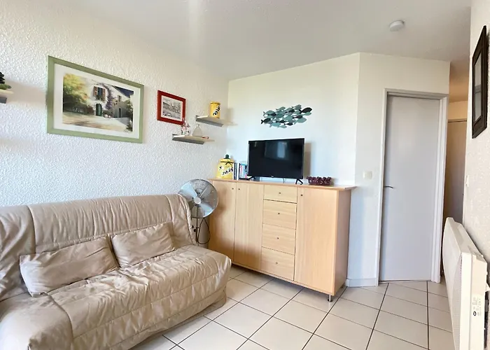 T3 A Avec Vue Mer, Wifi, Parking Prive - Fr-1-338-424 Sète