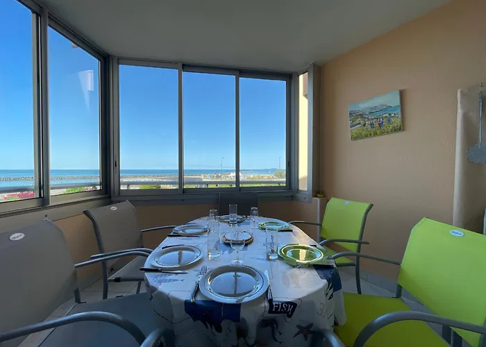 Lägenhet T3 A Avec Vue Mer, Wifi, Parking Prive - Fr-1-338-424 *